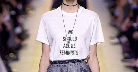 tee shirt feminist dior|Dior slogans.